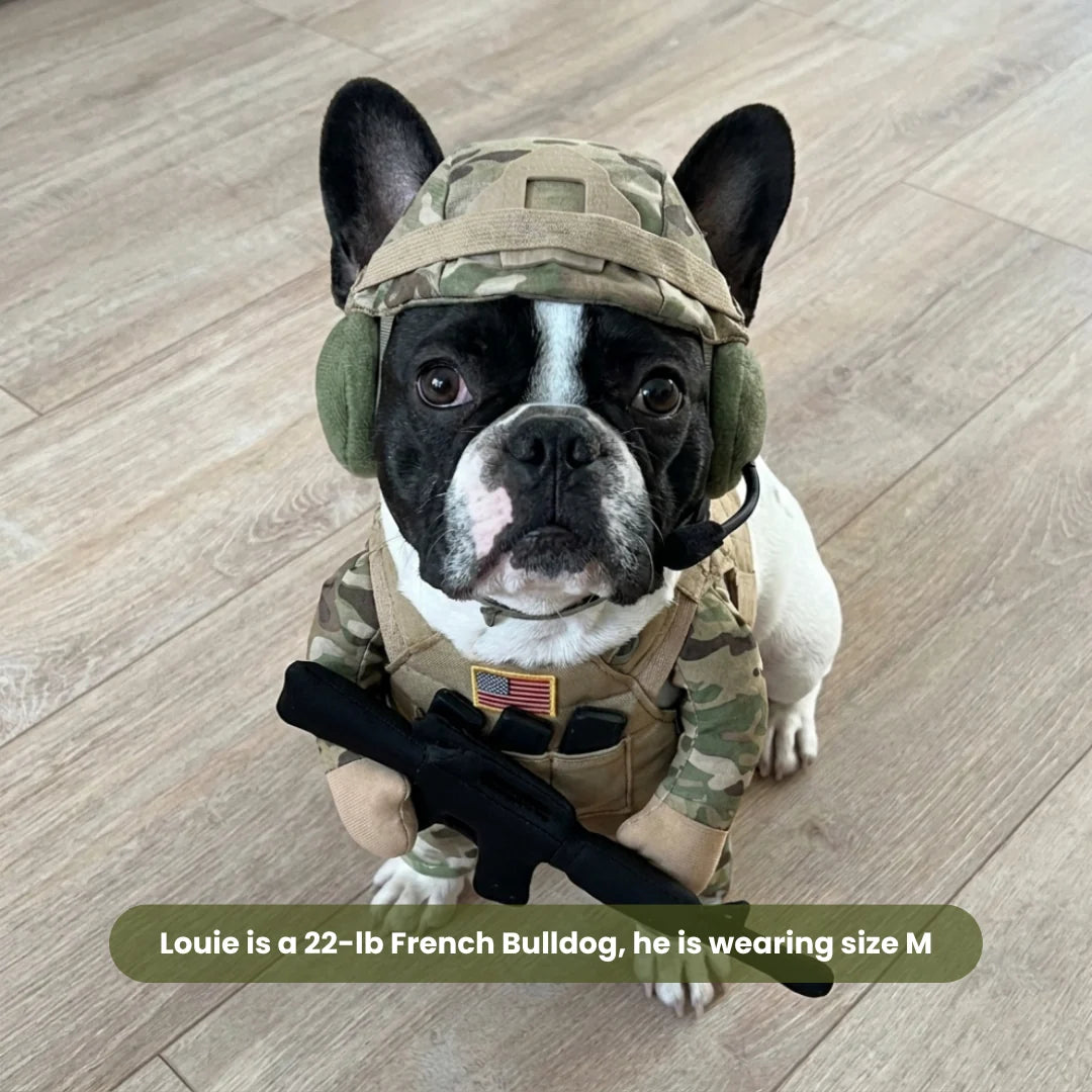 PawForces - Dog Soldier Costume