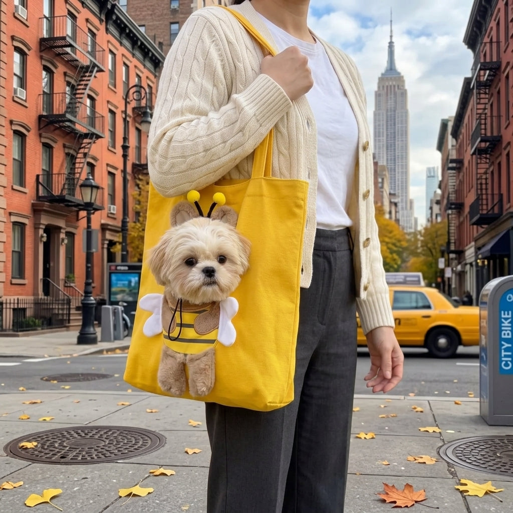PupPeek Dog Carrier Tote Bag