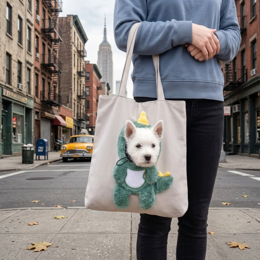 PupPeek Dog Carrier Tote Bag