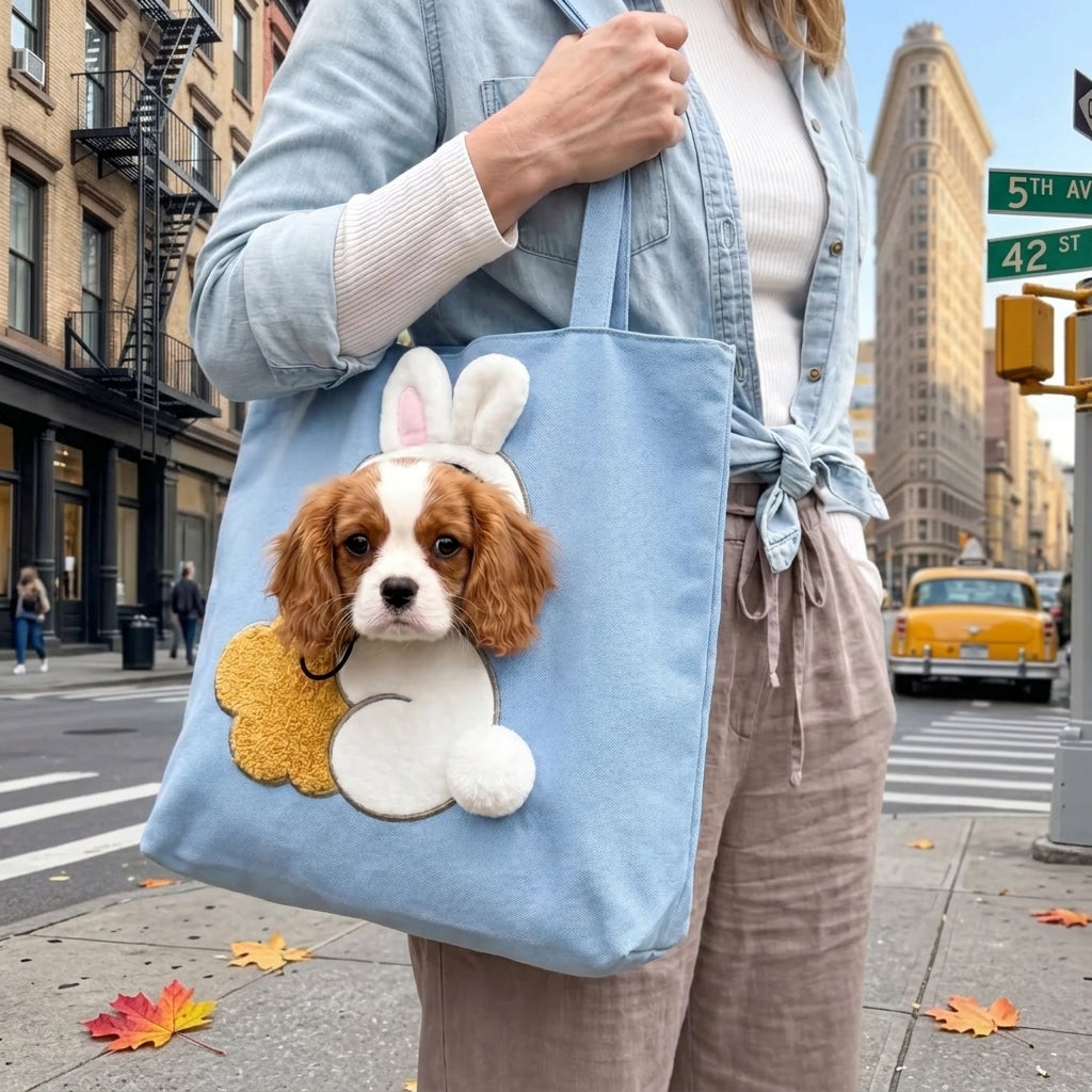 PupPeek Dog Carrier Tote Bag